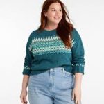 Women’s High Collar Sweater Plus Size